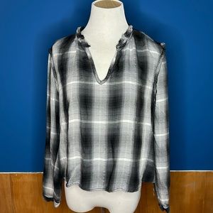 Plaid top